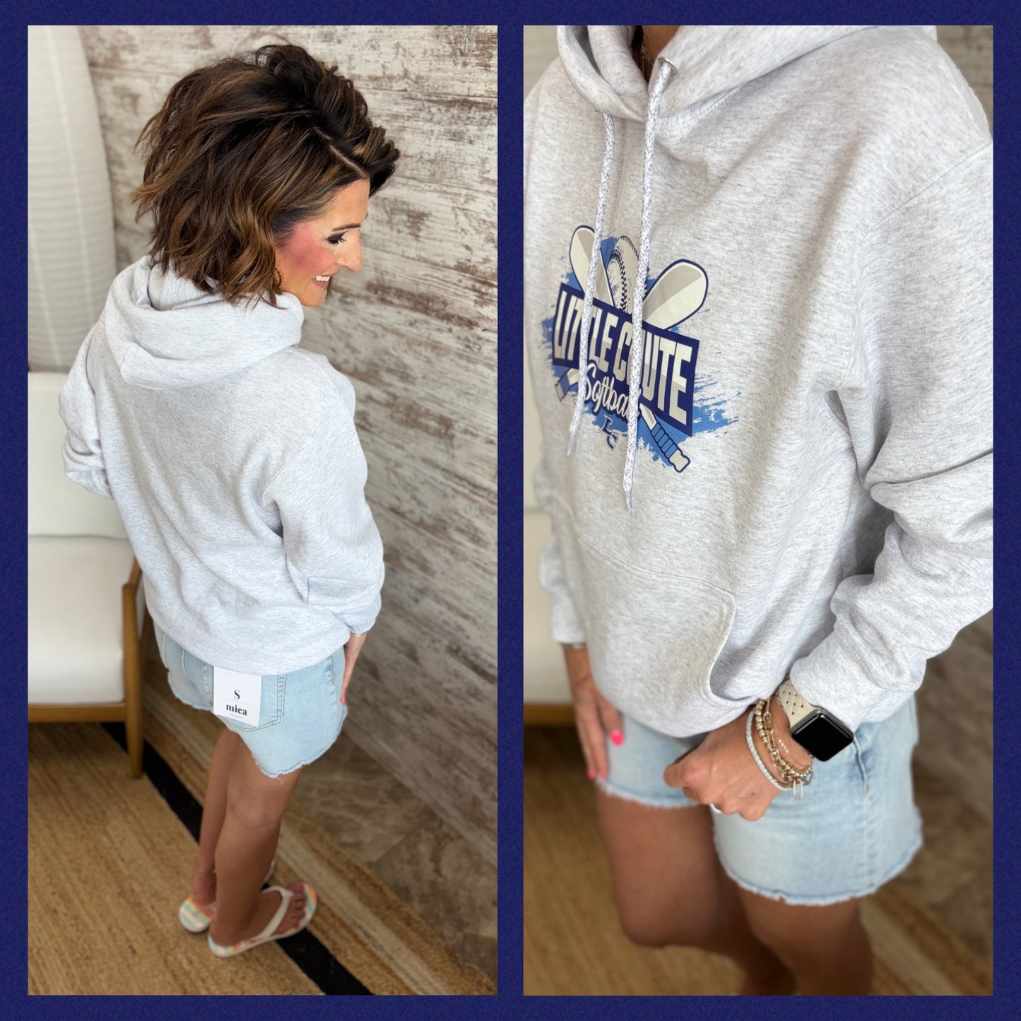 Little Chute Port & Company Hoodie_ Baseball or Softball