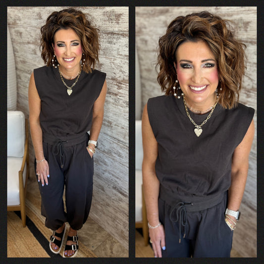 Ash Knit Jumpsuit