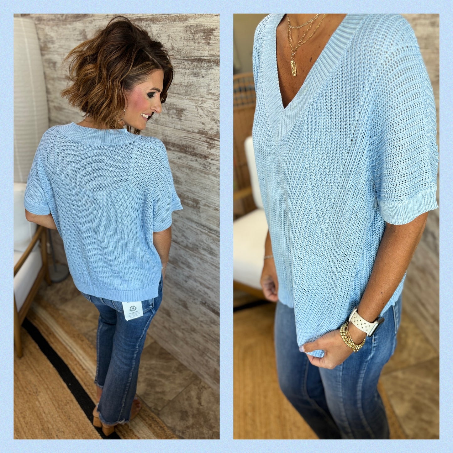 Short/Dolman Sleeve Lightweight Sweater ~ 3 Colors