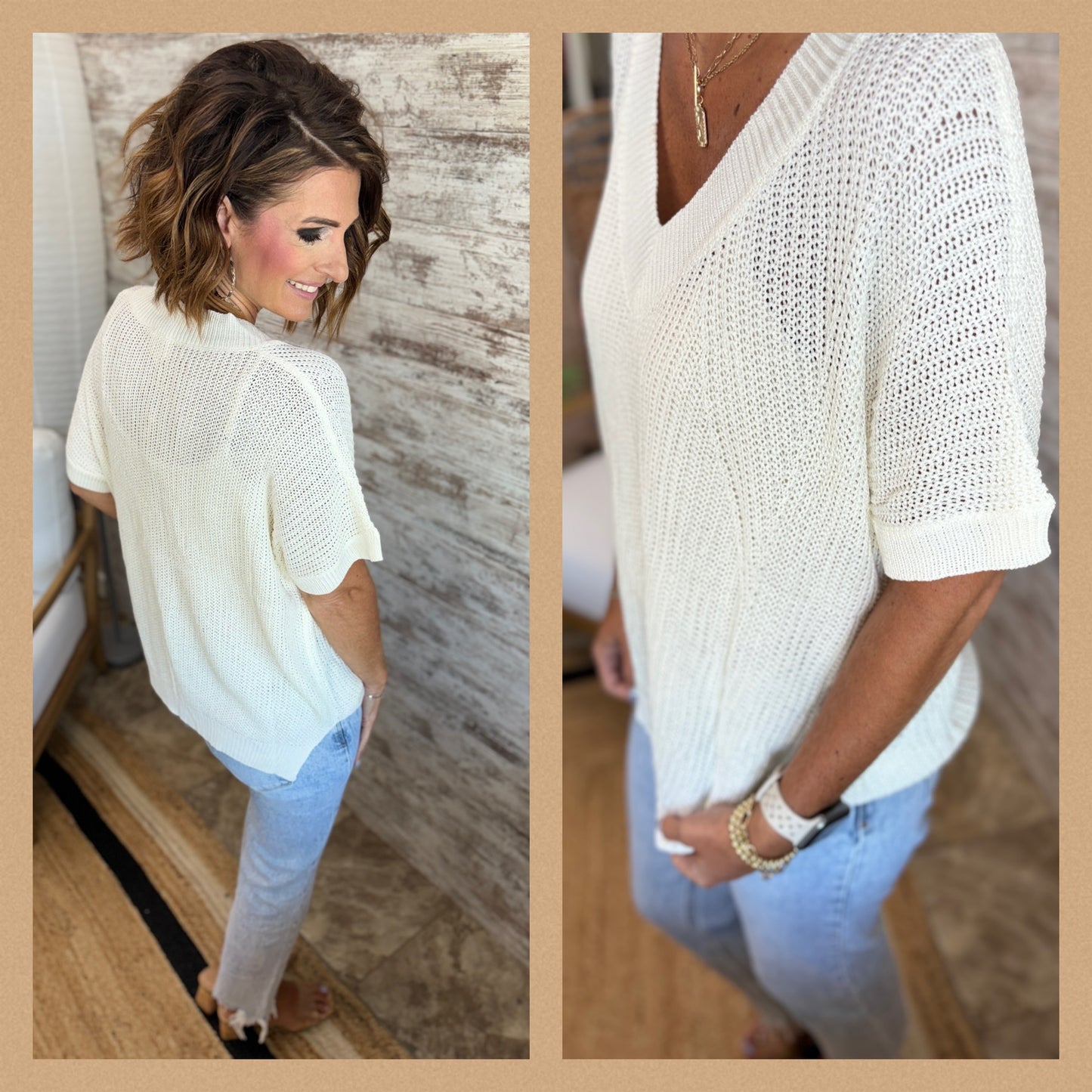 Short/Dolman Sleeve Lightweight Sweater ~ 3 Colors