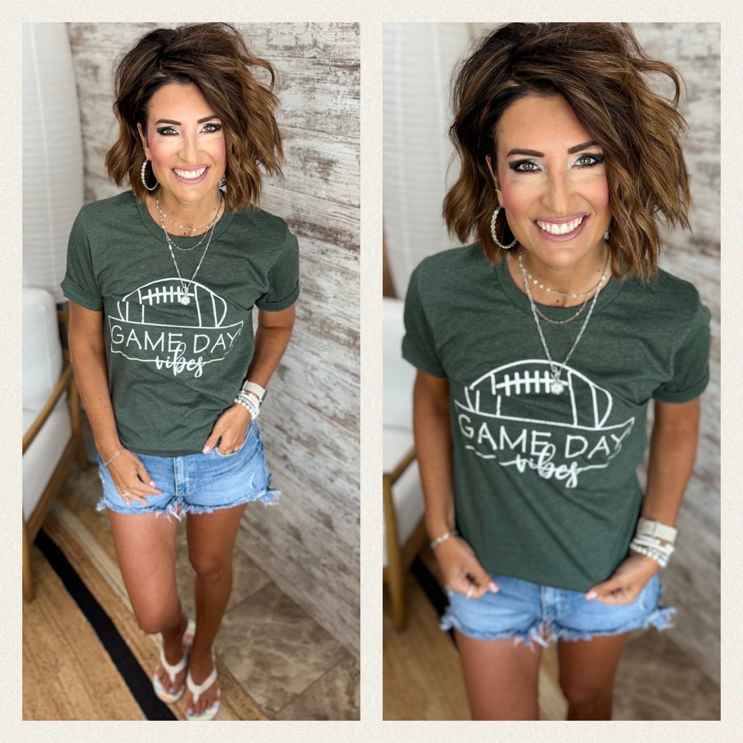 Game Day Vibes Bella Tee~ 2 Colors