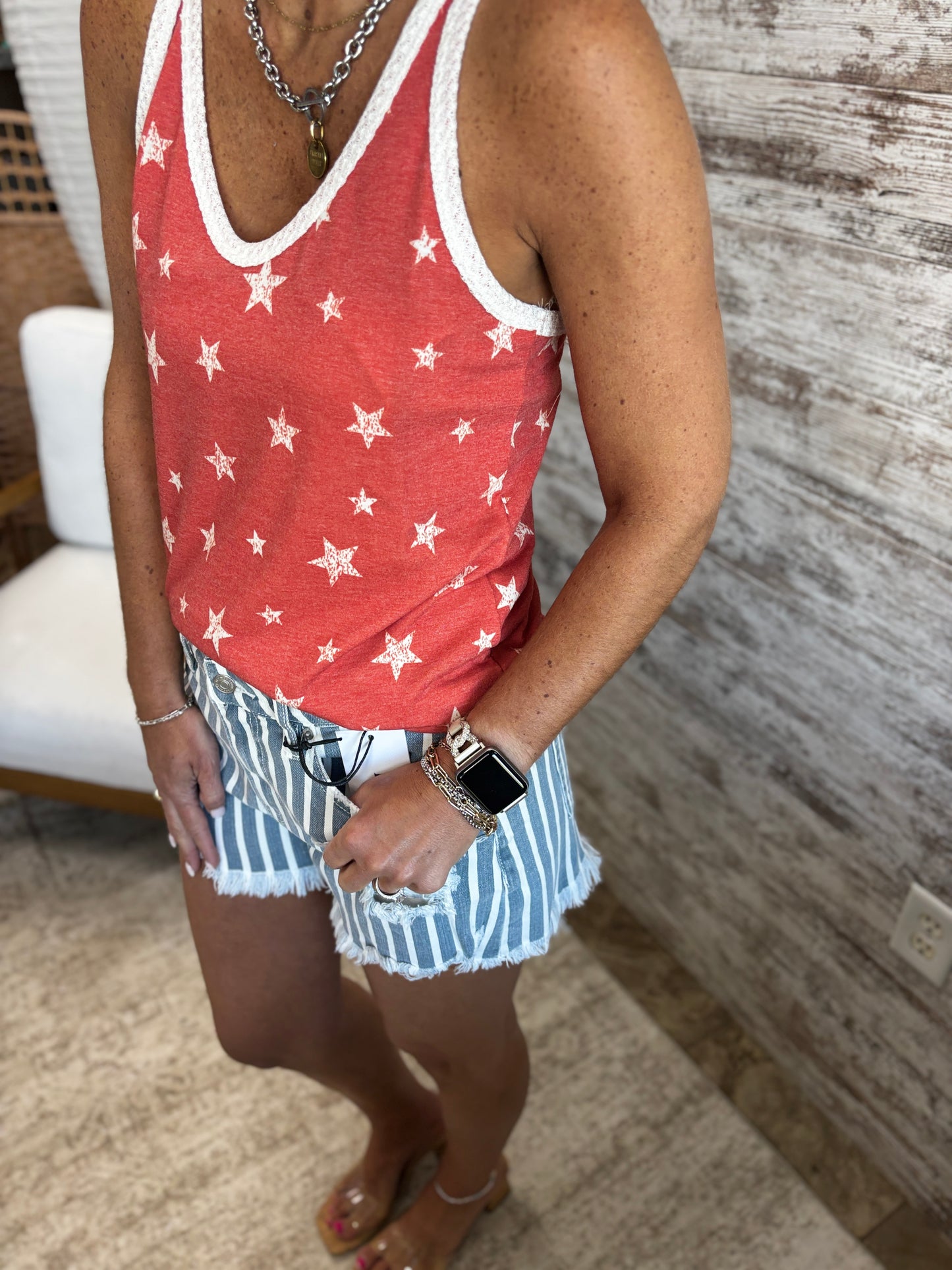 Red Star Racerback Tank