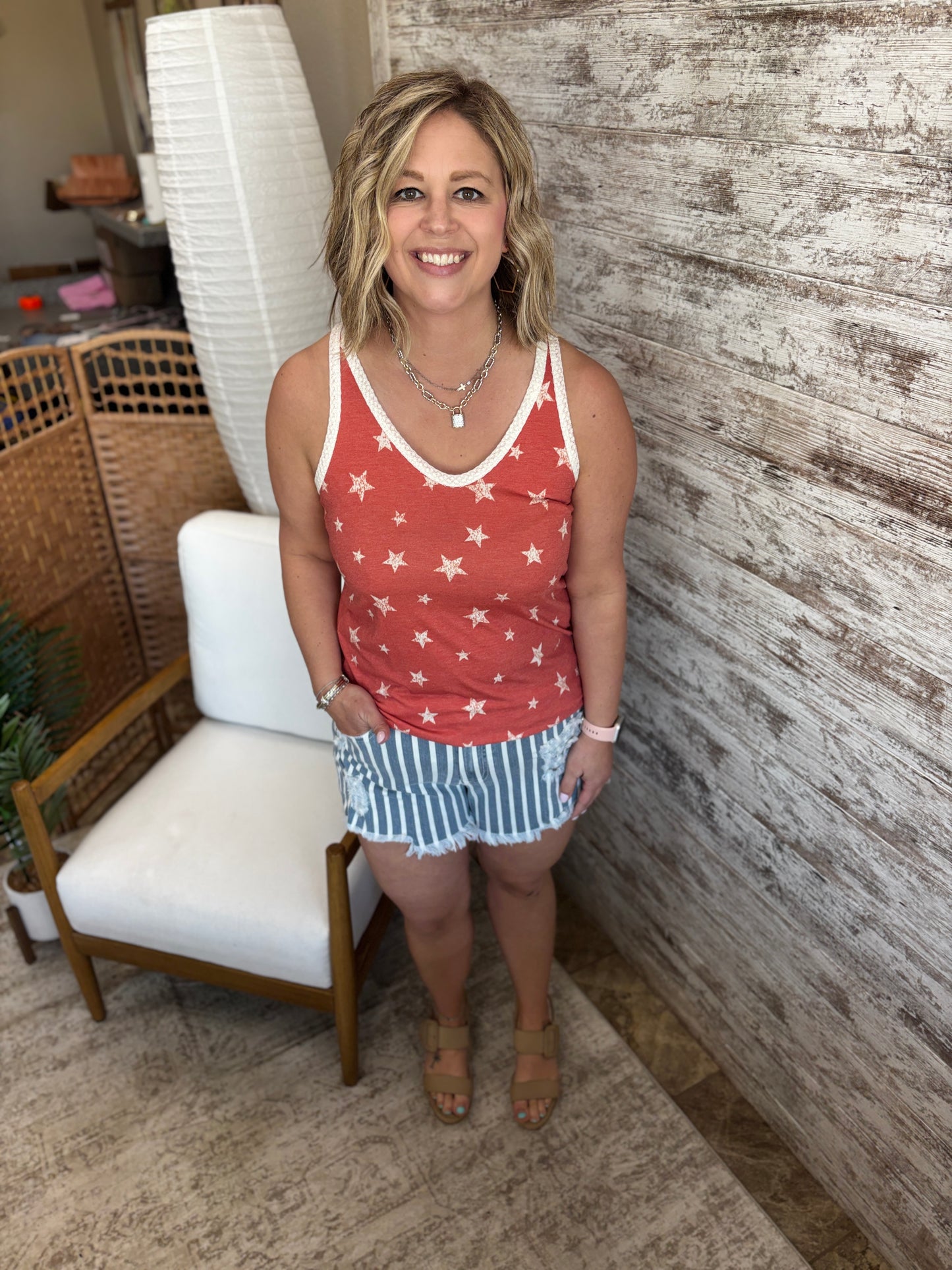 Red Star Racerback Tank