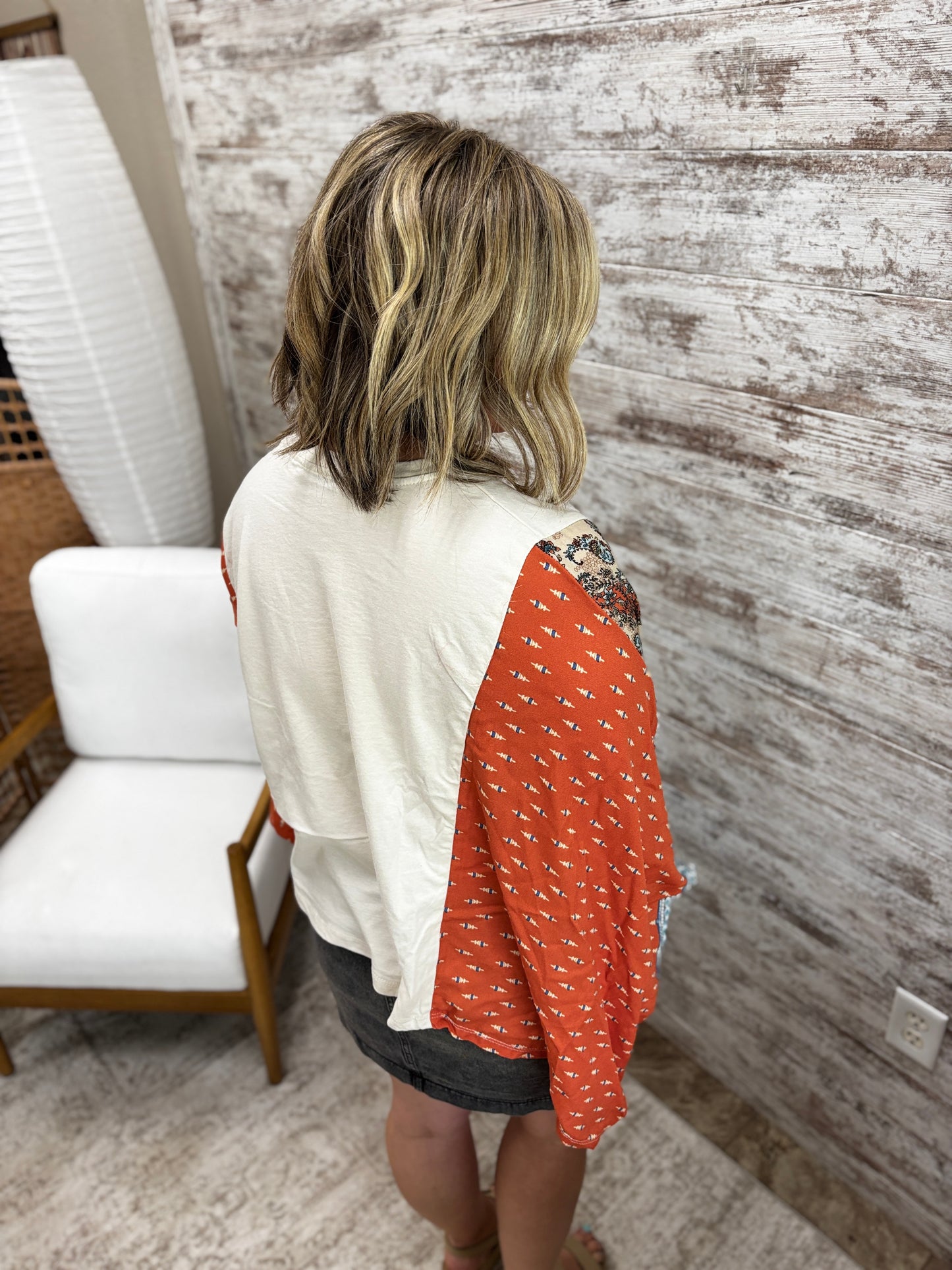 Free Bird Vintage Kaftan Top