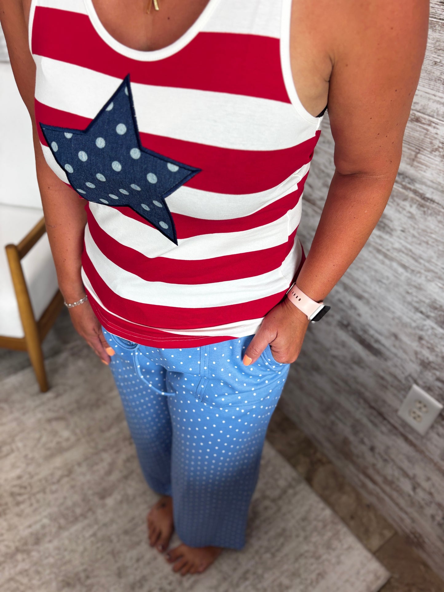 Stars and Stripes Star Tank