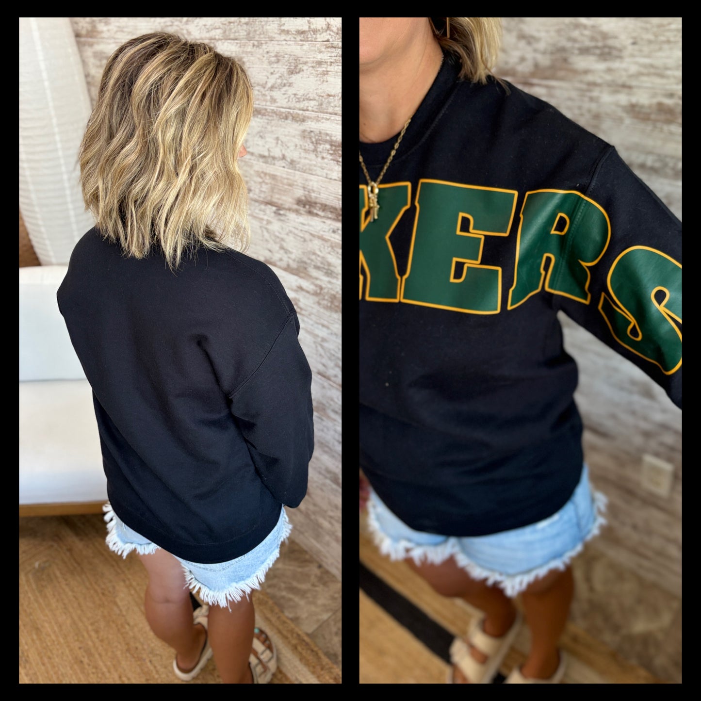 Packers Wingspan Crew Youth/Adult~ 3 Colors