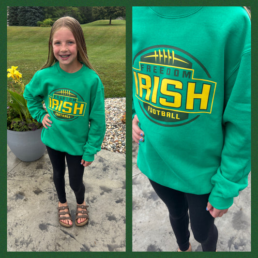 Freedom Irish Football Kelly Green Port & Company Crew** Youth and Adult**