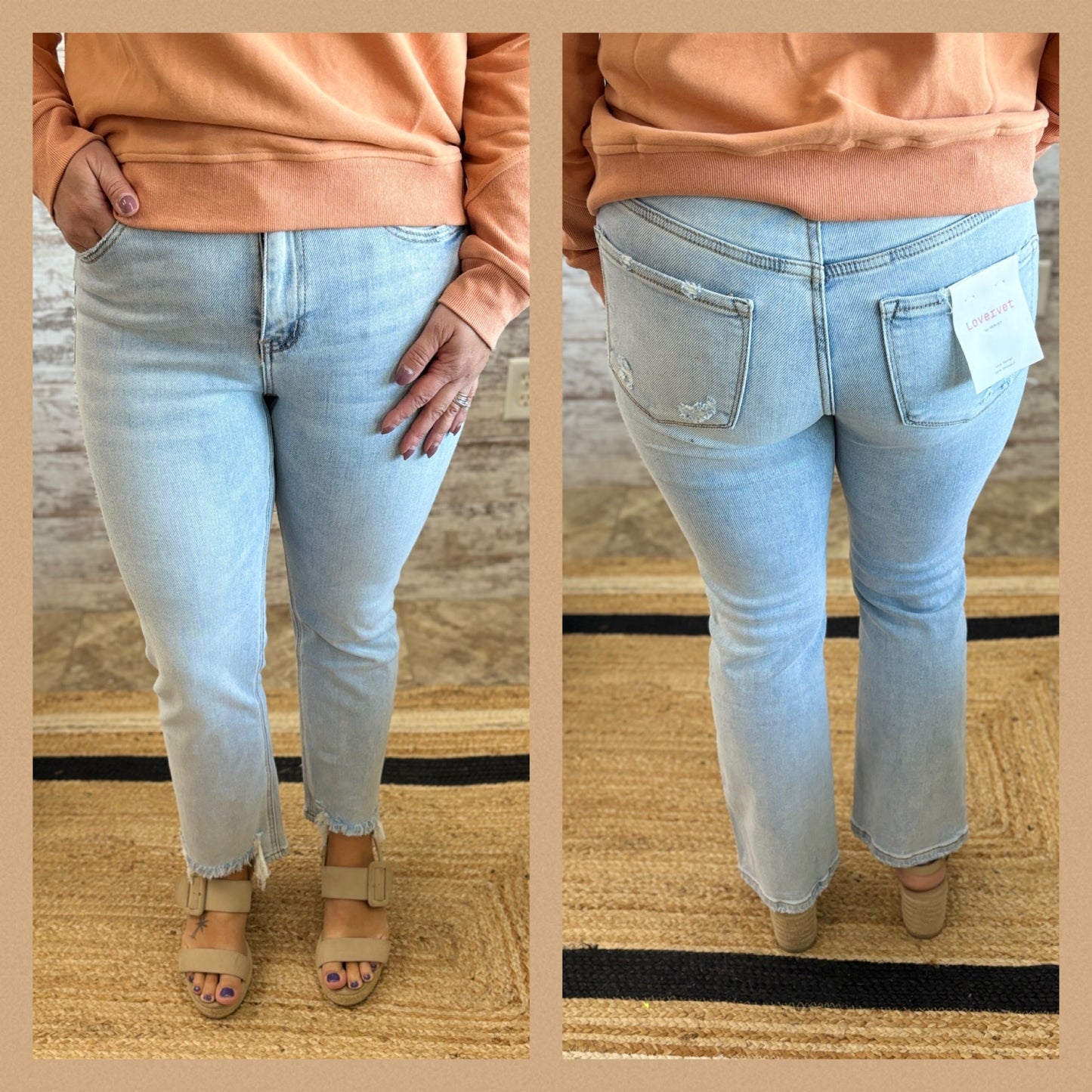 Lovervet Kick Flare Jeans LV1053