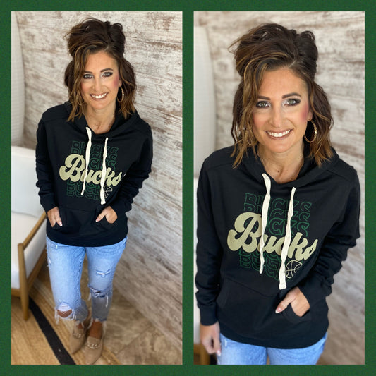 Bucks Black District Re-Fleece Hoodie