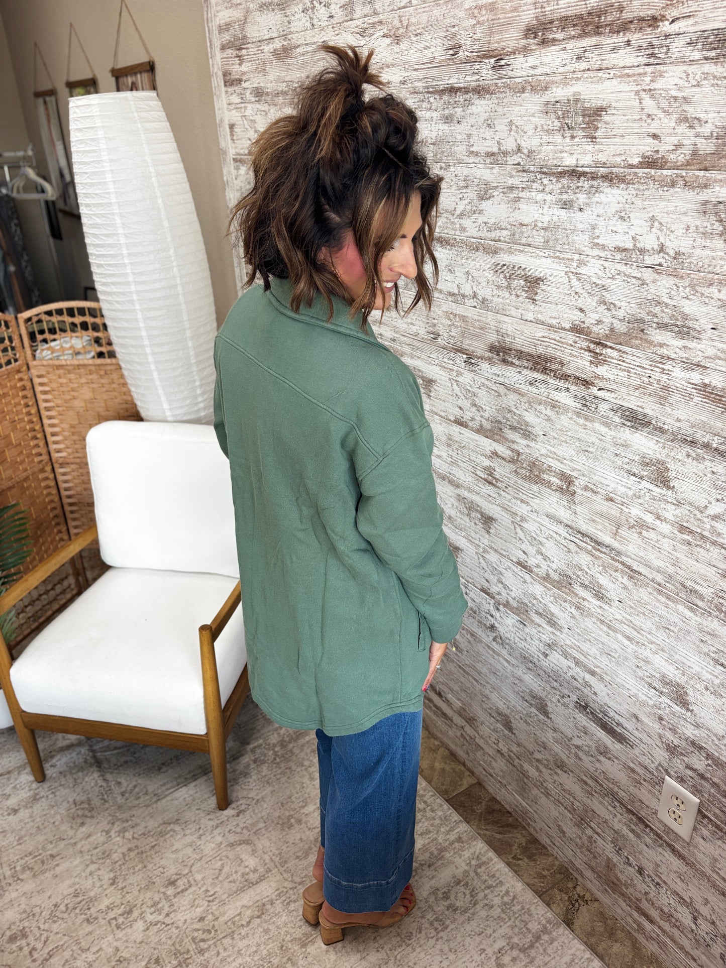 Malibu Evergreen Shacket
