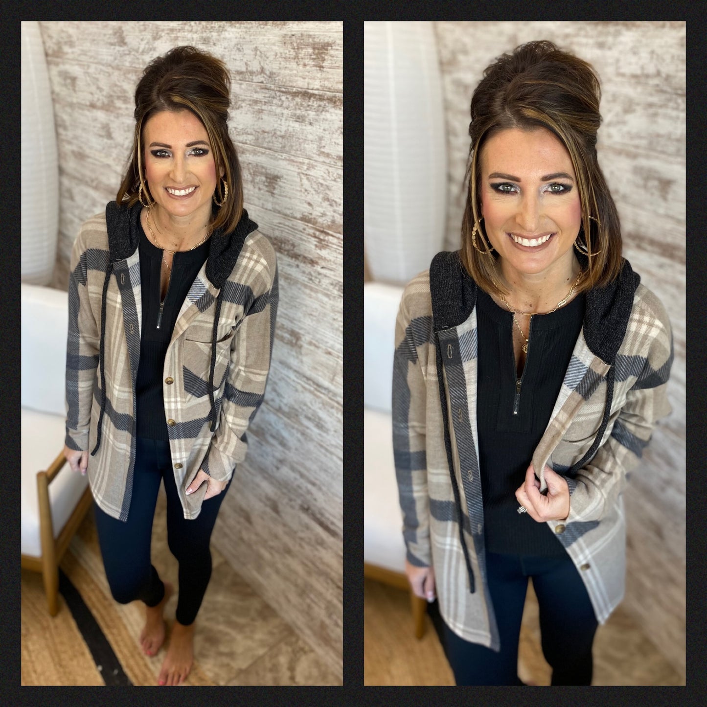 Soft Plaid Shacket