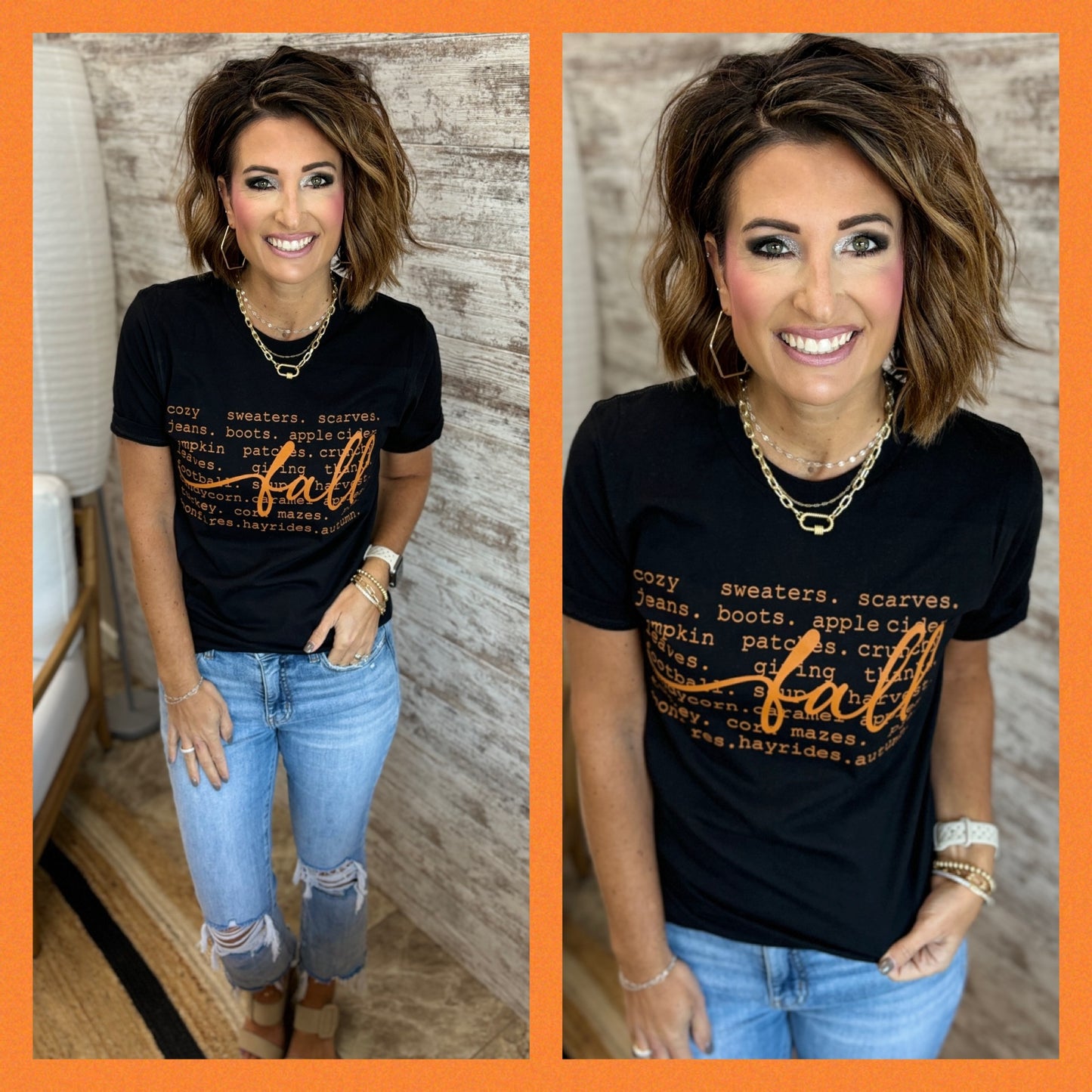 Fall Bella Tee ~ 2 Styles