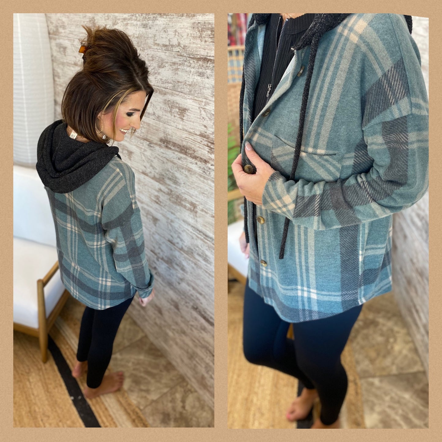 Soft Plaid Shacket