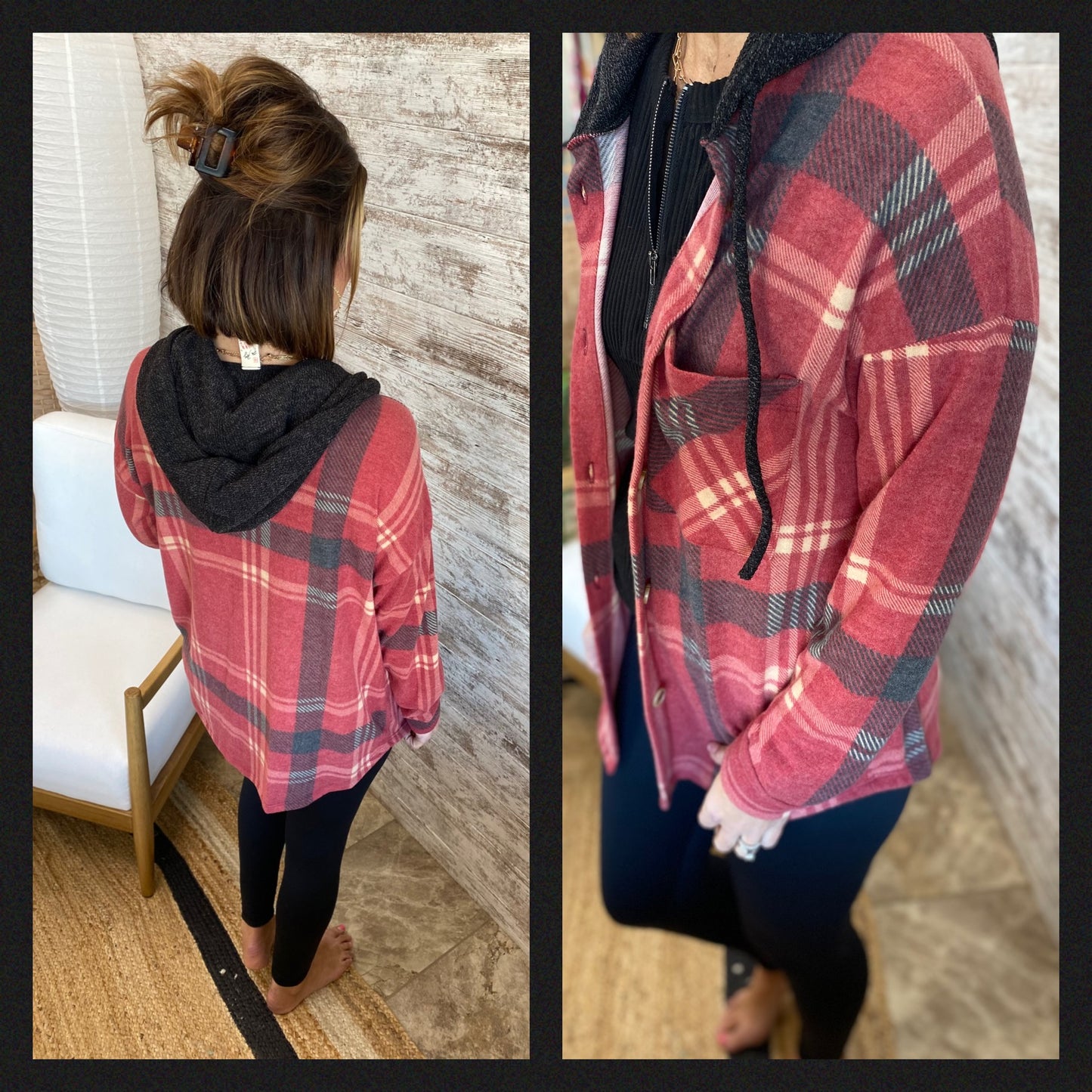 Soft Plaid Shacket