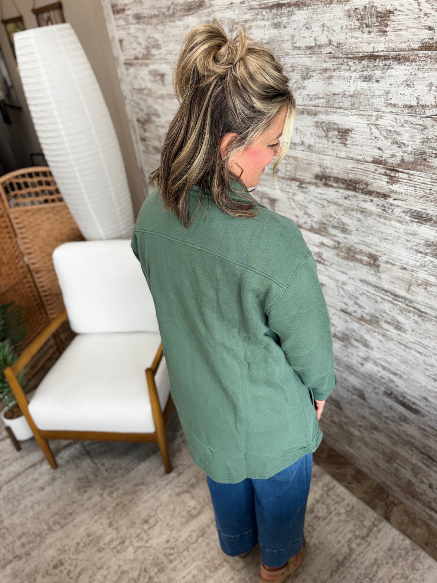 Malibu Evergreen Shacket