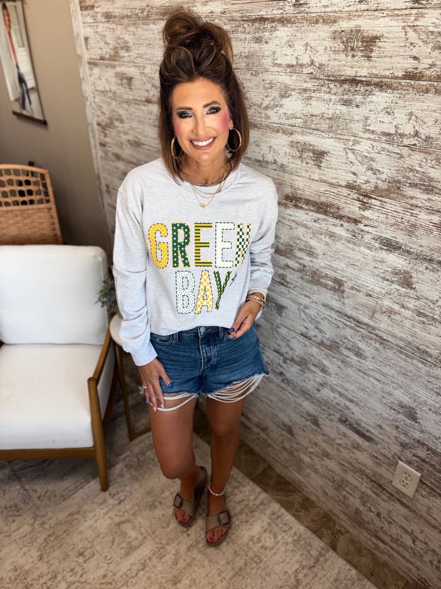 Green Bay Patchwork Sweatshirt