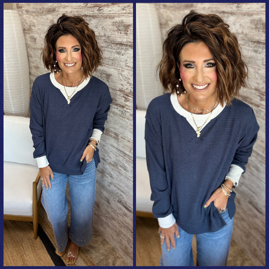 Brushed Thermal Pullover ~ 4 Colors
