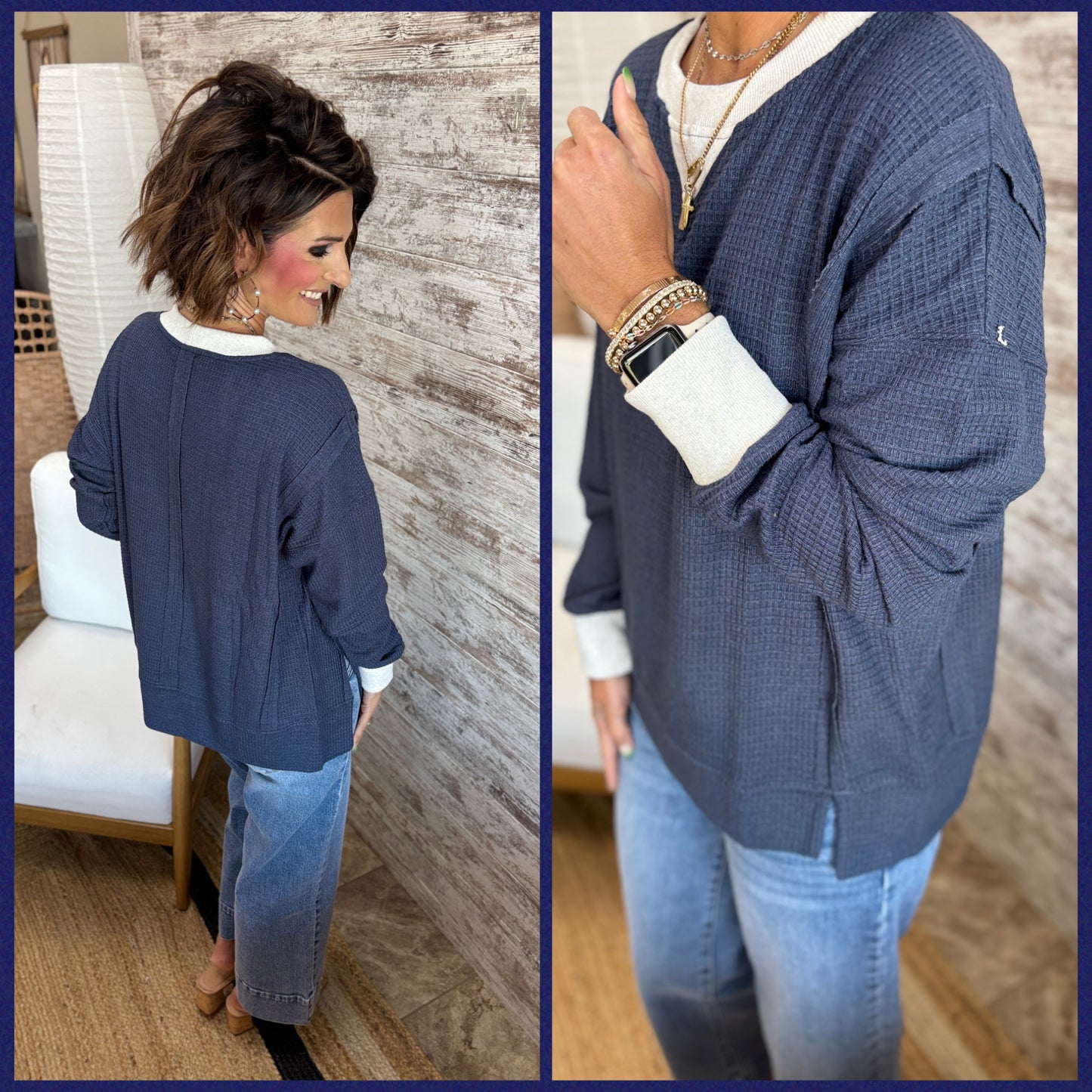 Brushed Thermal Pullover ~ 4 Colors