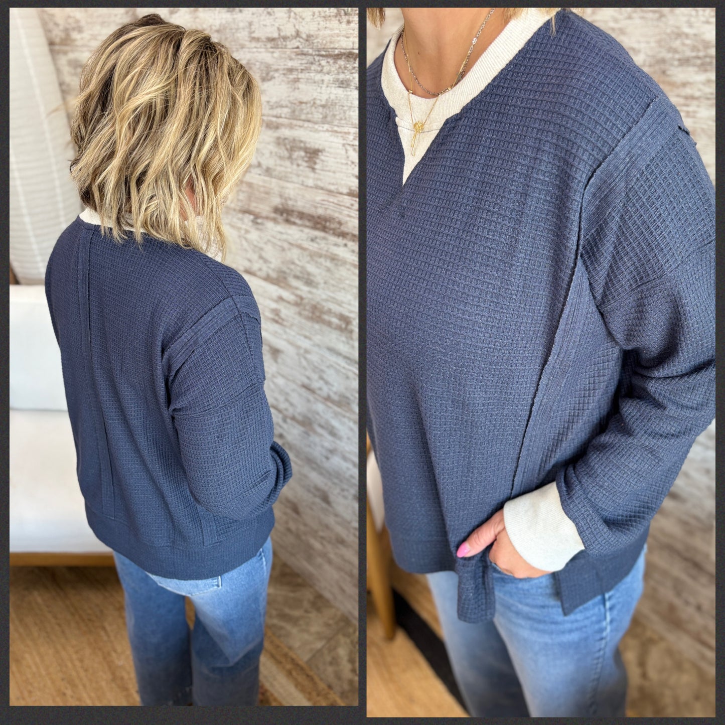 Brushed Thermal Pullover ~ 4 Colors