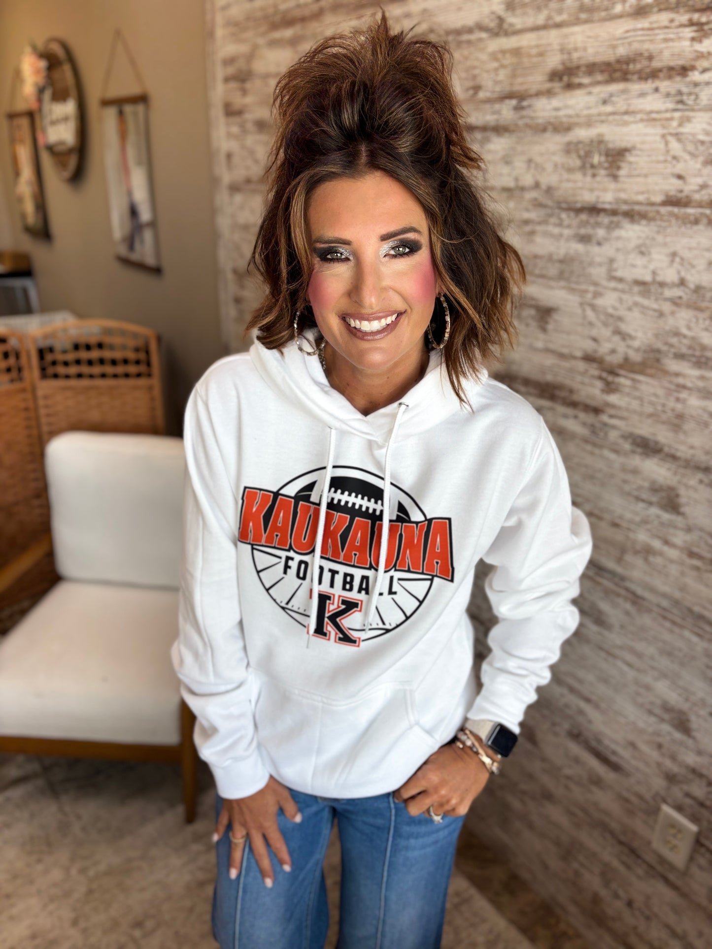 Kaukauna Football Port & Company Hoodie~ 3 Colors ~ Youth and Adult Sizes