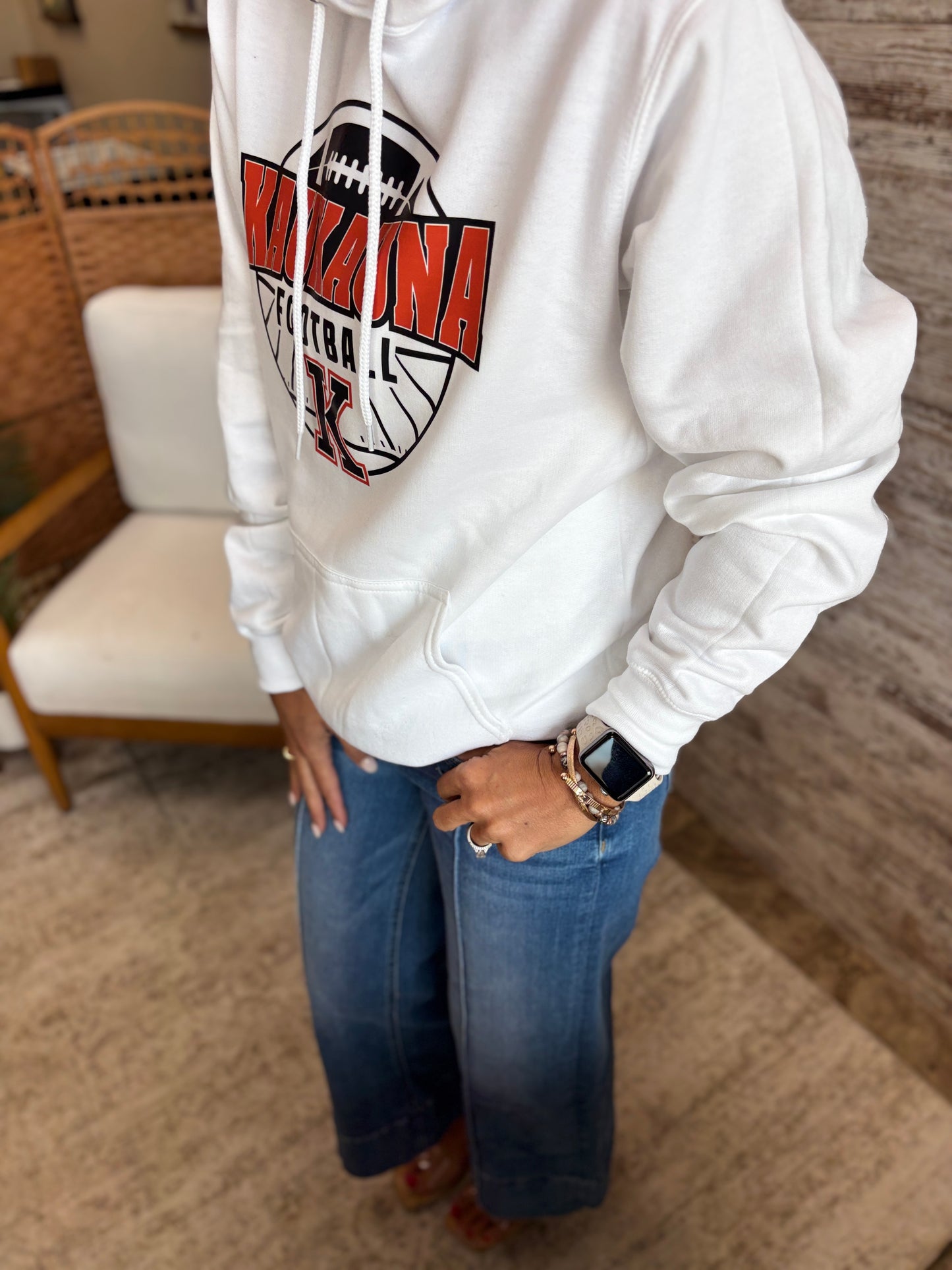 Kaukauna Football Port & Company Hoodie~ 3 Colors ~ Youth and Adult Sizes