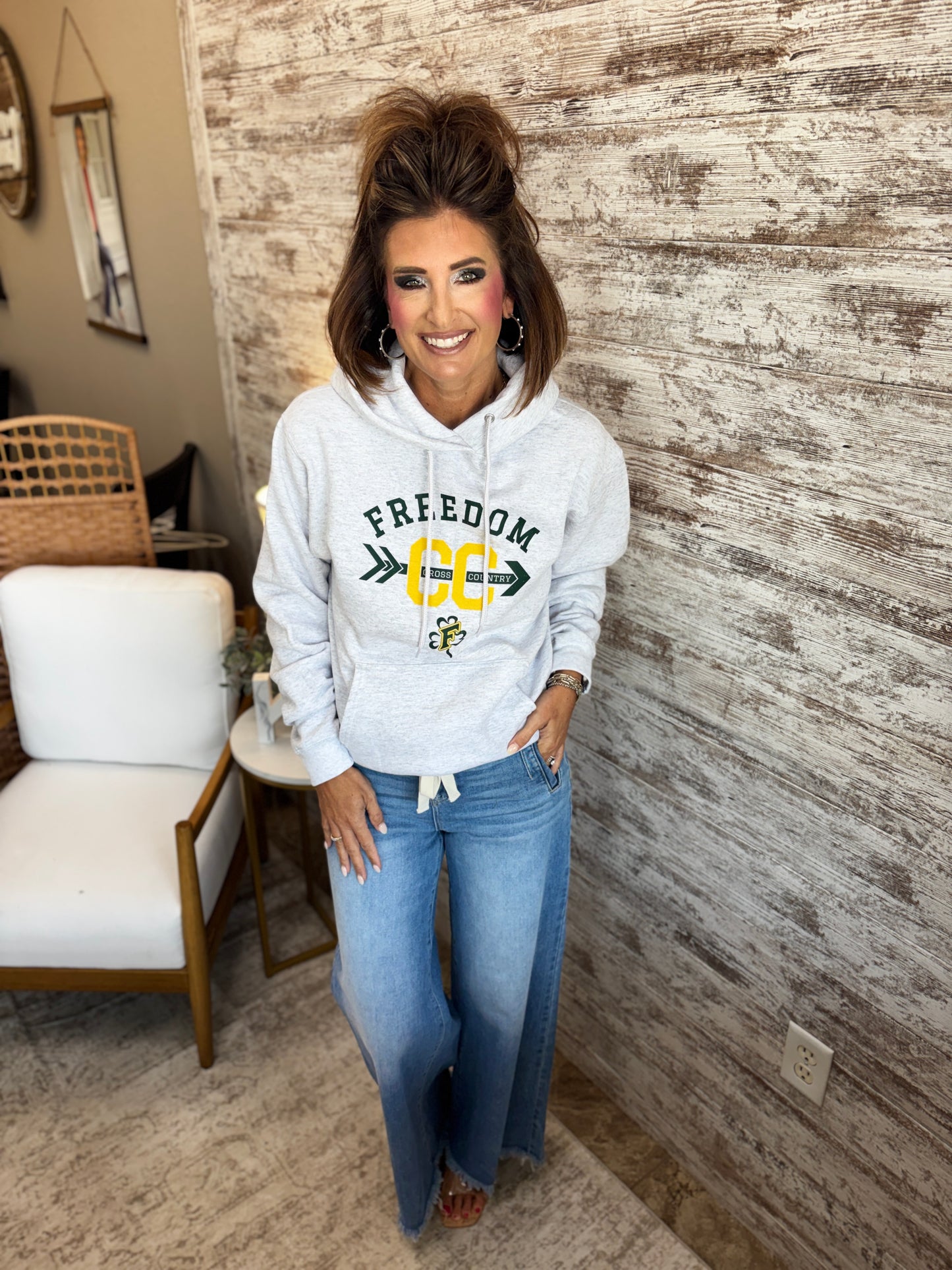 Freedom Cross Country Port & Company Hoodie~ Youth and Adult ~ 2 Colors