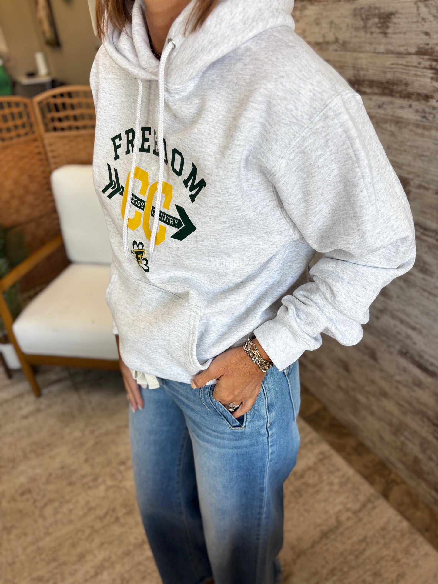 Freedom Cross Country Port & Company Hoodie~ Youth and Adult ~ 2 Colors