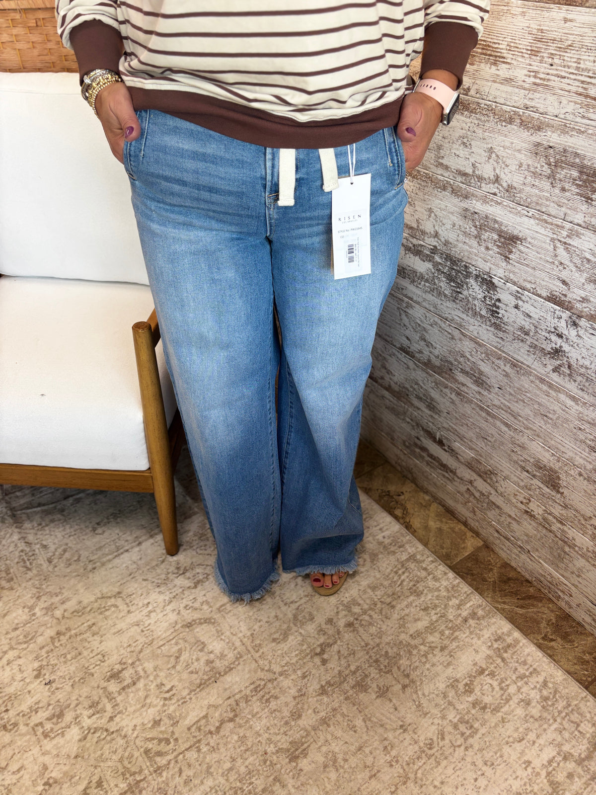 Risen High Rise Wide Leg Jean PW21645