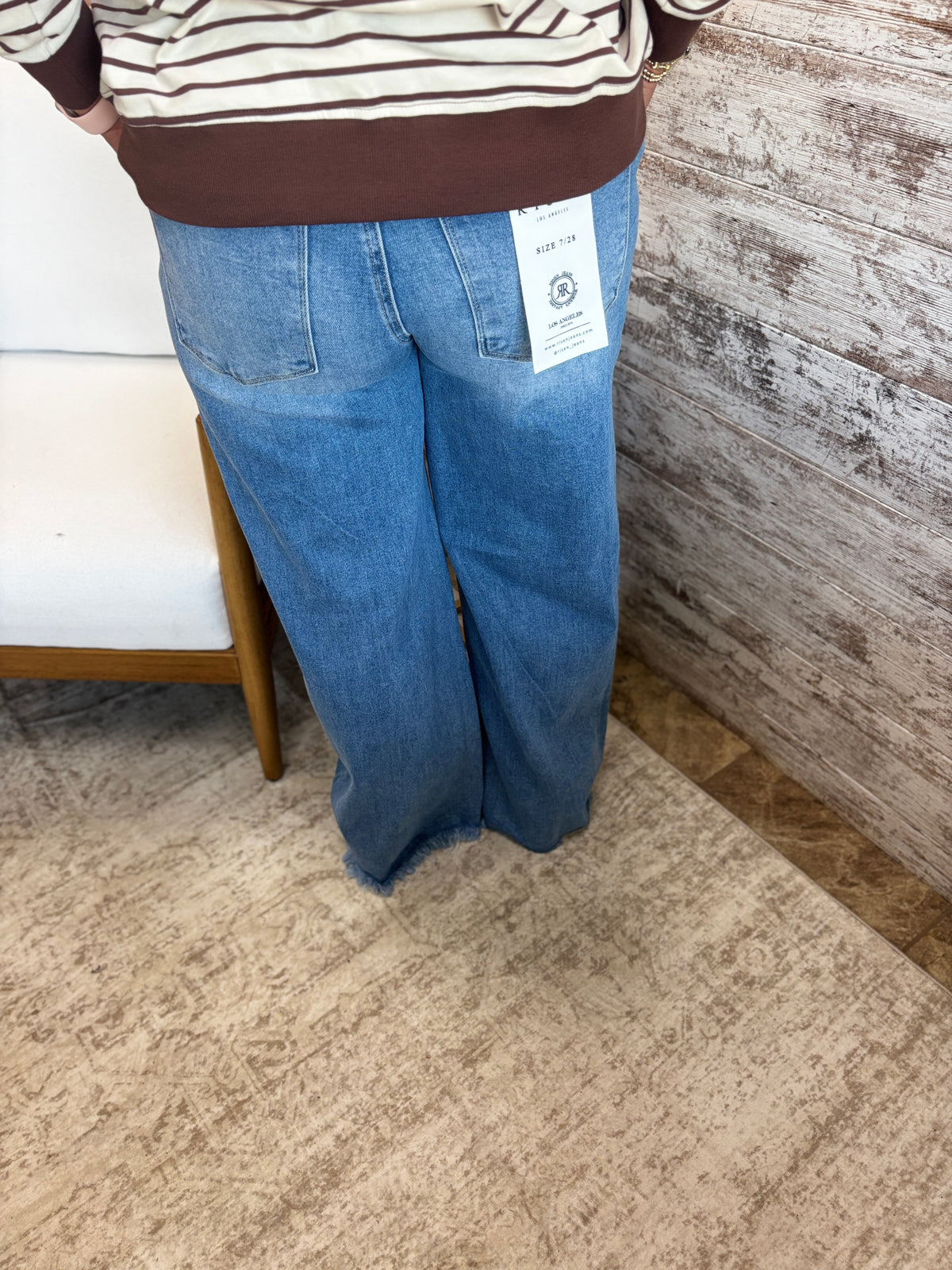 Risen High Rise Wide Leg Jean PW21645