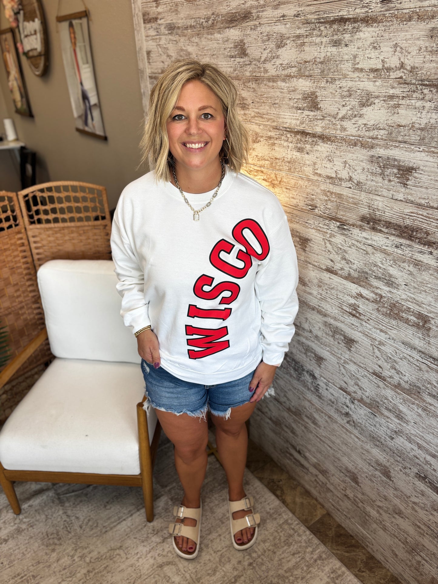 WISCO Gildan Crew ~ Adult ~ 2 Colors