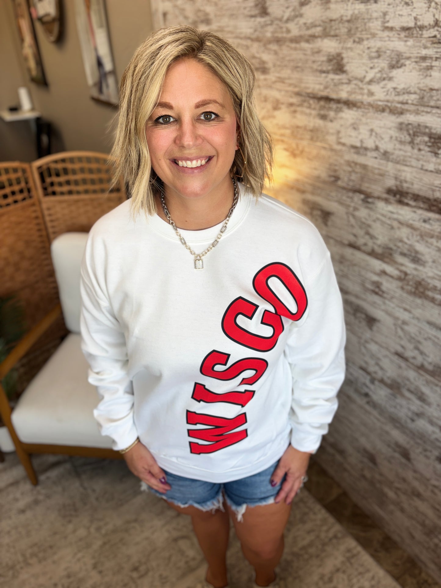 WISCO Gildan Crew ~ Adult ~ 2 Colors