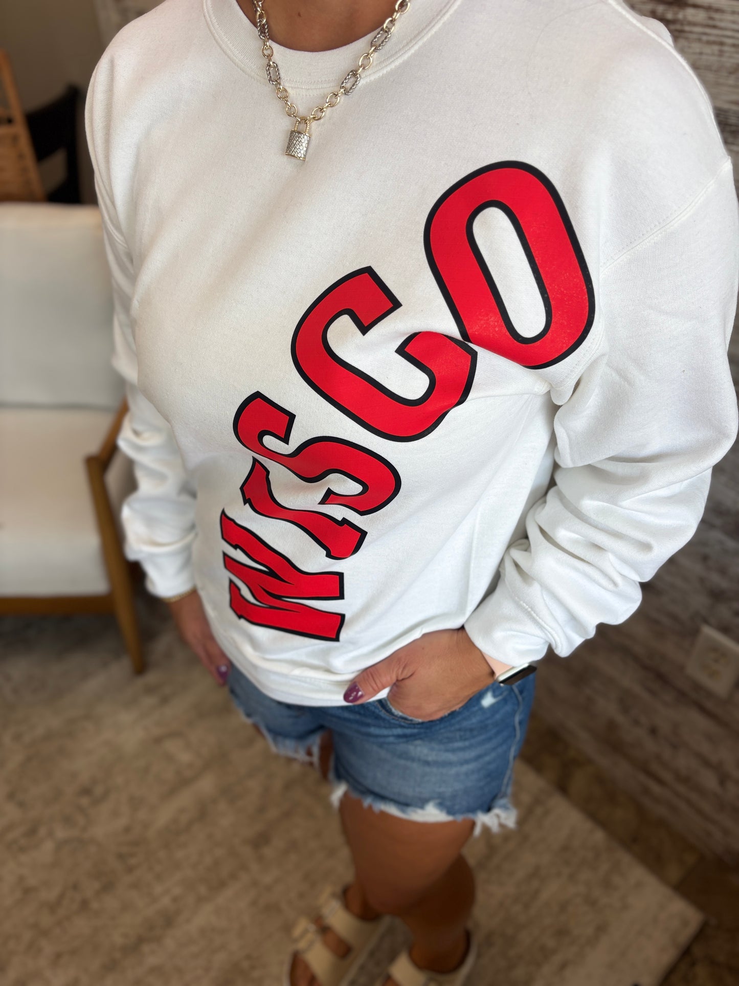 WISCO Gildan Crew ~ Adult ~ 2 Colors