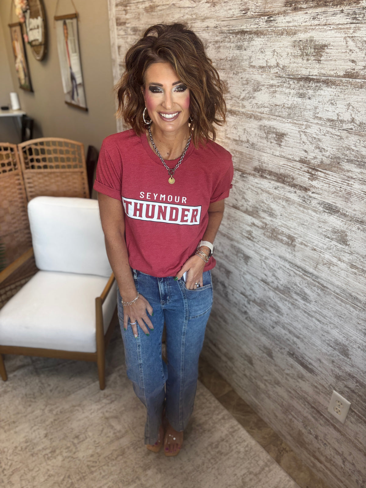 Seymour Thunder Bella Canvas Jersey Tee~ Unisex and Youth~ 2 Colors