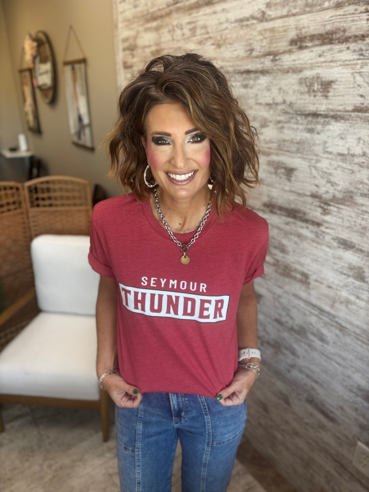 Seymour Thunder Bella Canvas Jersey Tee~ Unisex and Youth~ 2 Colors