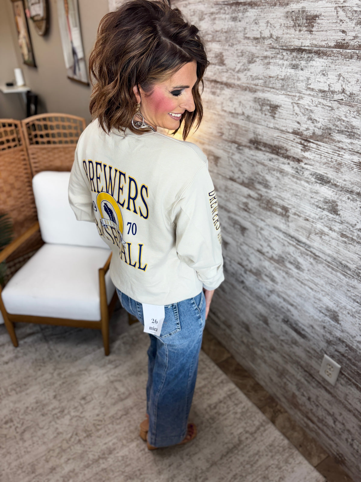 Brewers Baseball Champion Sand Crew ~ Unisex