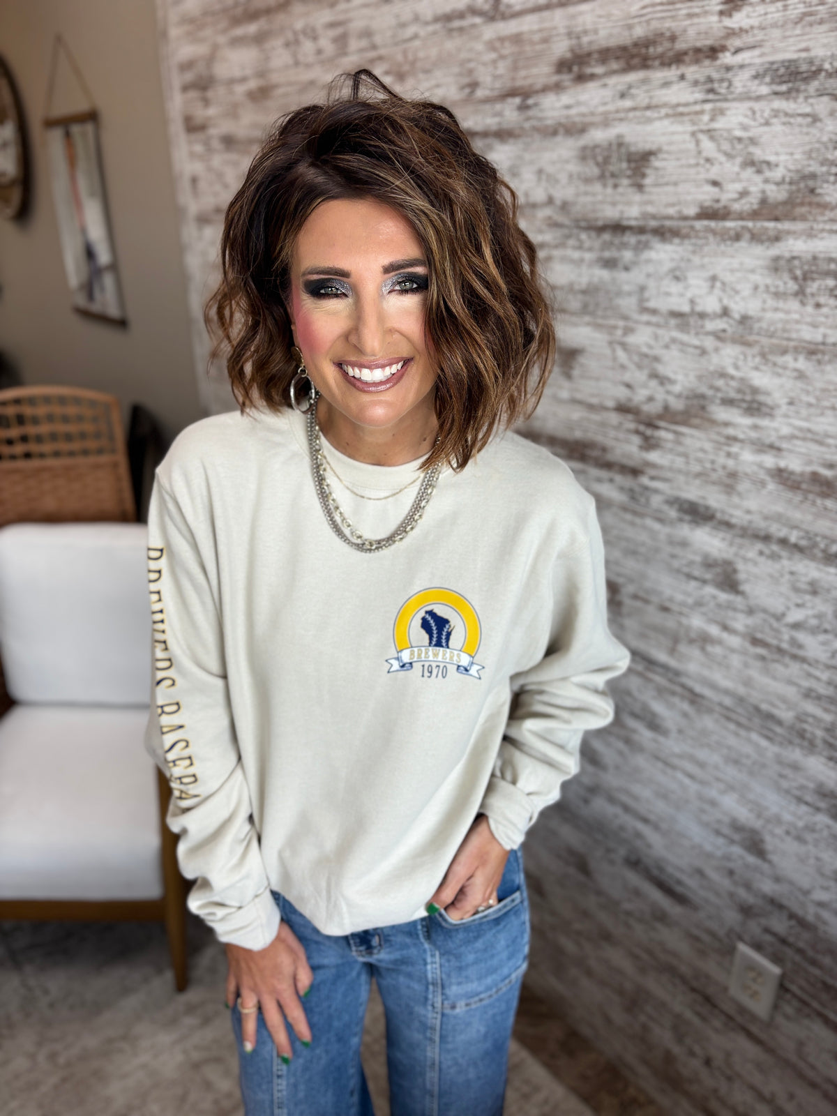 Brewers Baseball Champion Sand Crew ~ Unisex