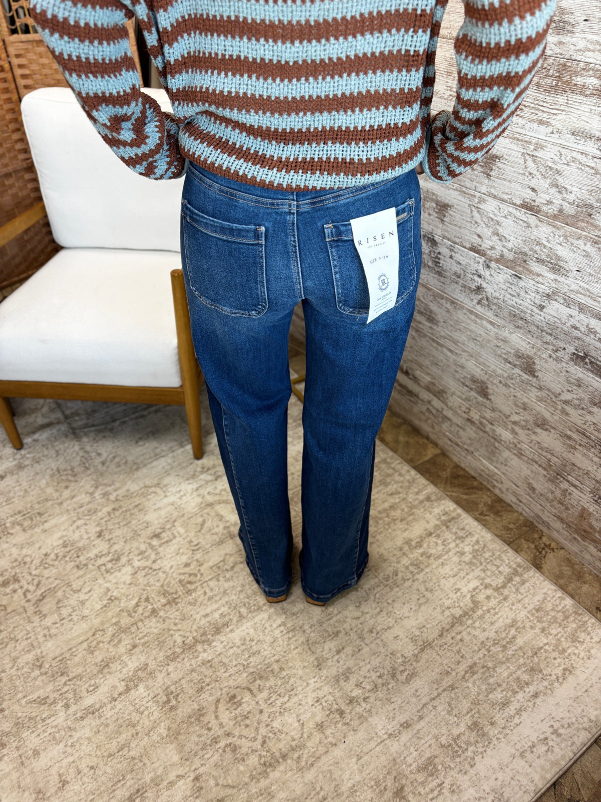 Risen Contrast Side Panel Jean PW21877