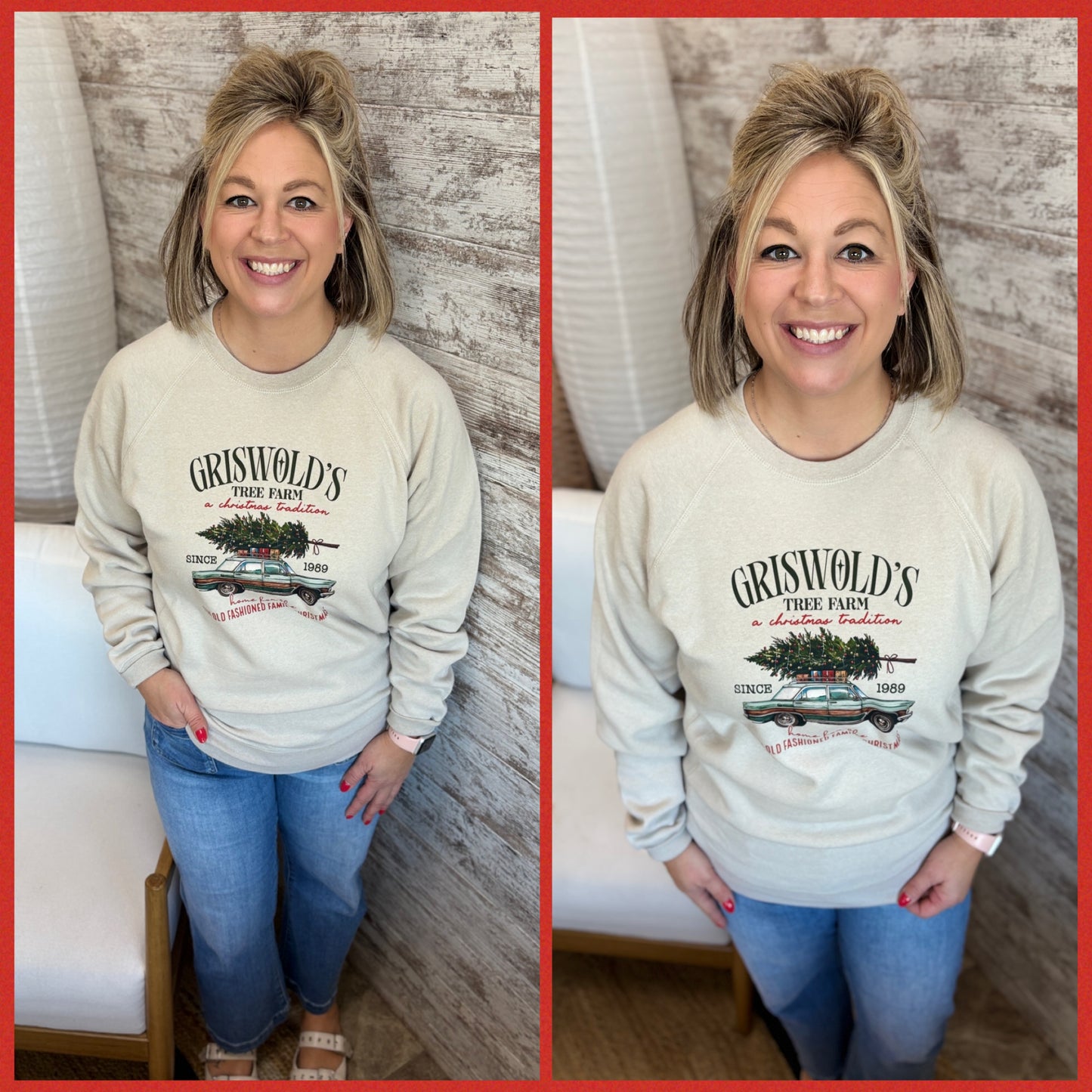 Griswold Tree Farm Holiday Cream Crew