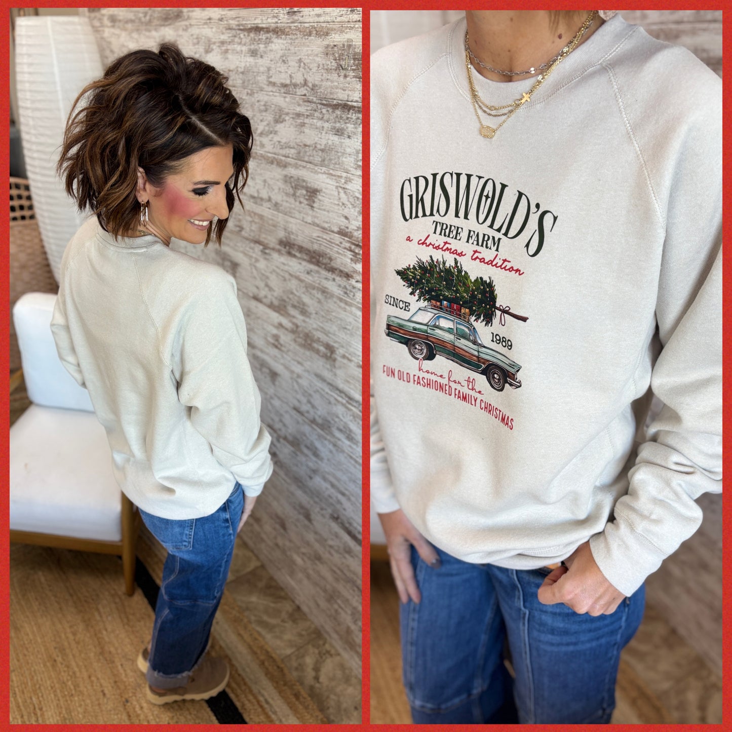 Griswold Tree Farm Holiday Cream Crew