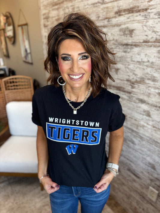Wrightstown Tigers Bella Canvas Jersey Tee~ Unisex and Youth~ 2 Colors