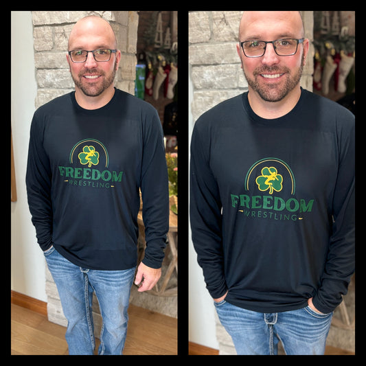 Freedom Irish Wrestling Sport Tek Competitor Long Sleeve ~ 2 Colors