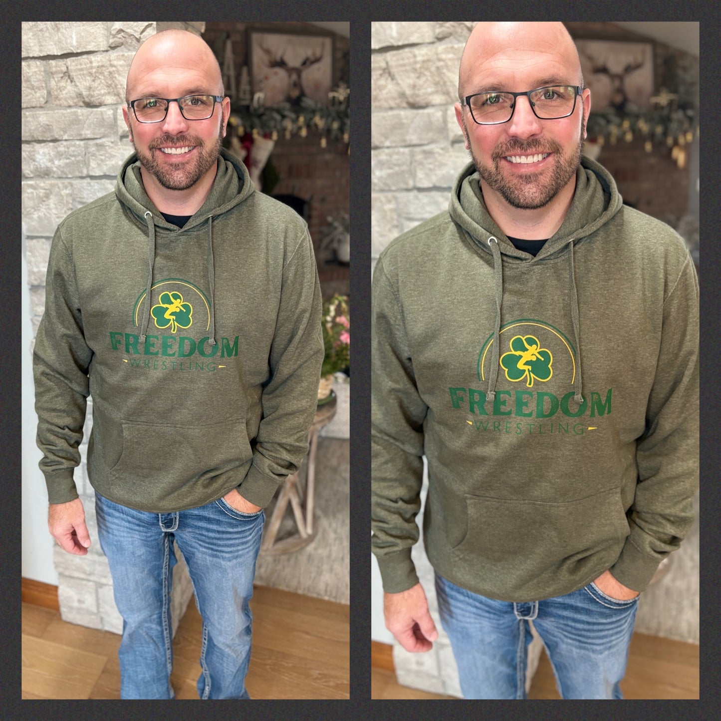 Freedom Irish Wrestling District Hoodie ~ 2 Colors