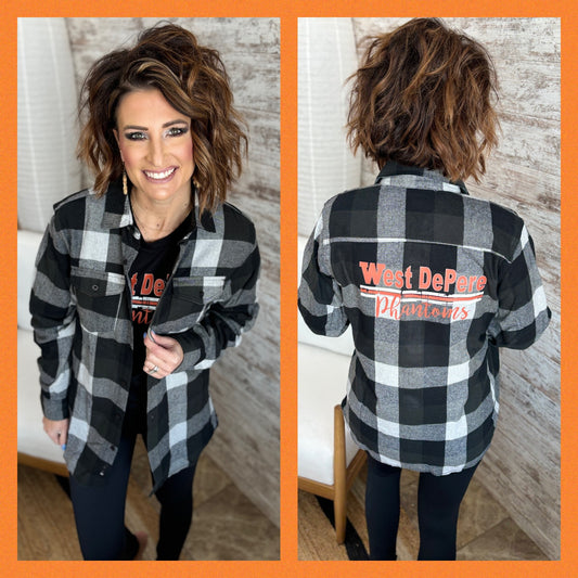 West De Pere Plaid Flannel