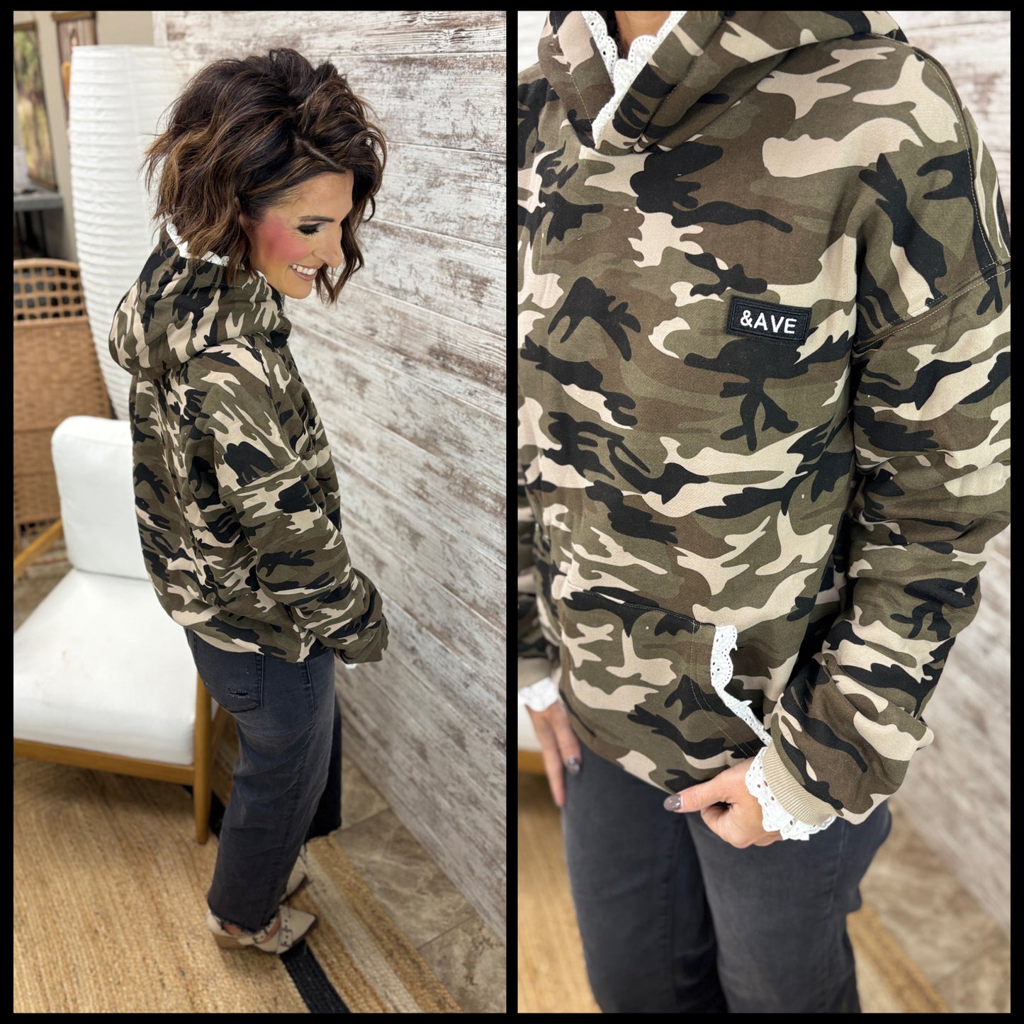 Ampersand Comfort Zone Camo Hoodie