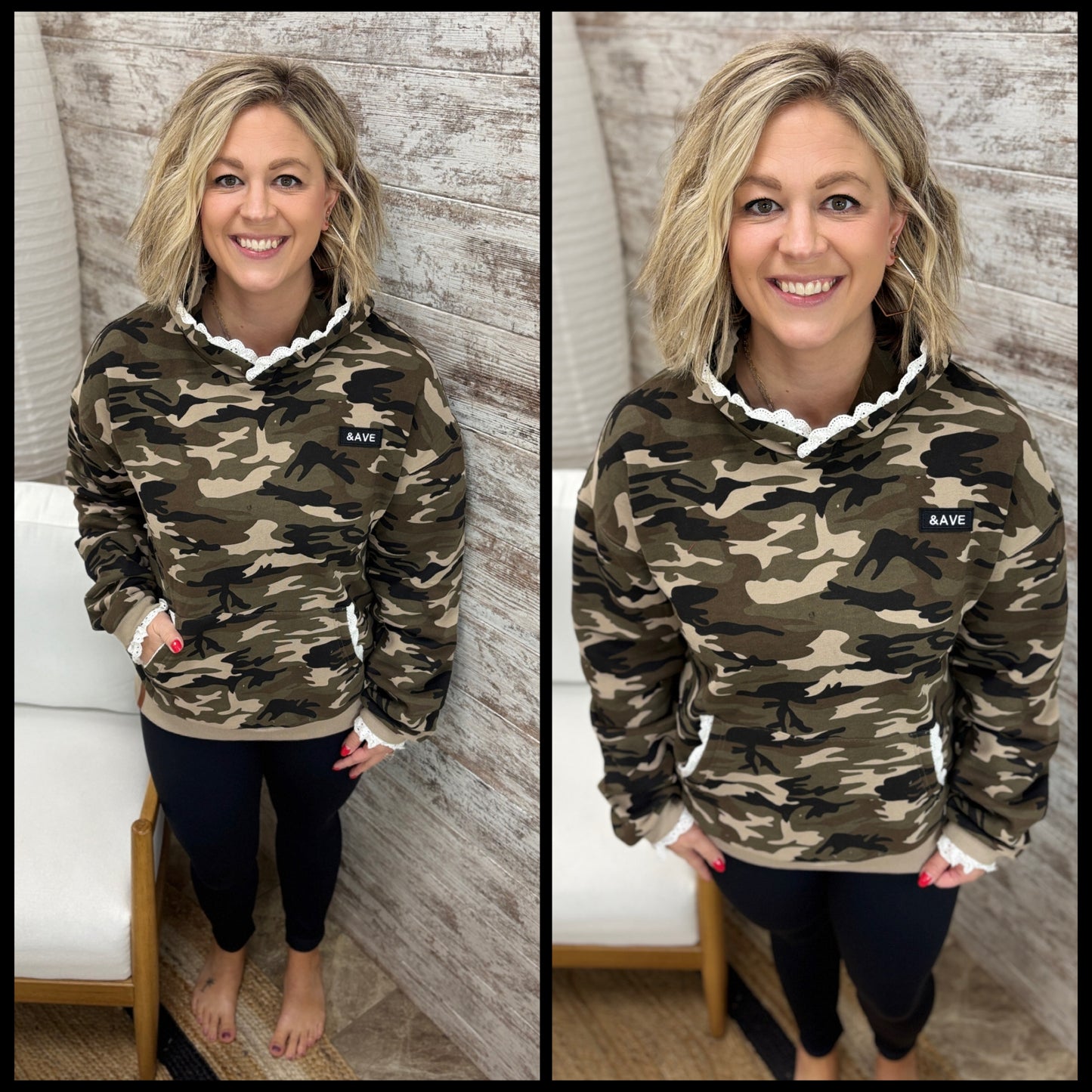 Ampersand Comfort Zone Camo Hoodie