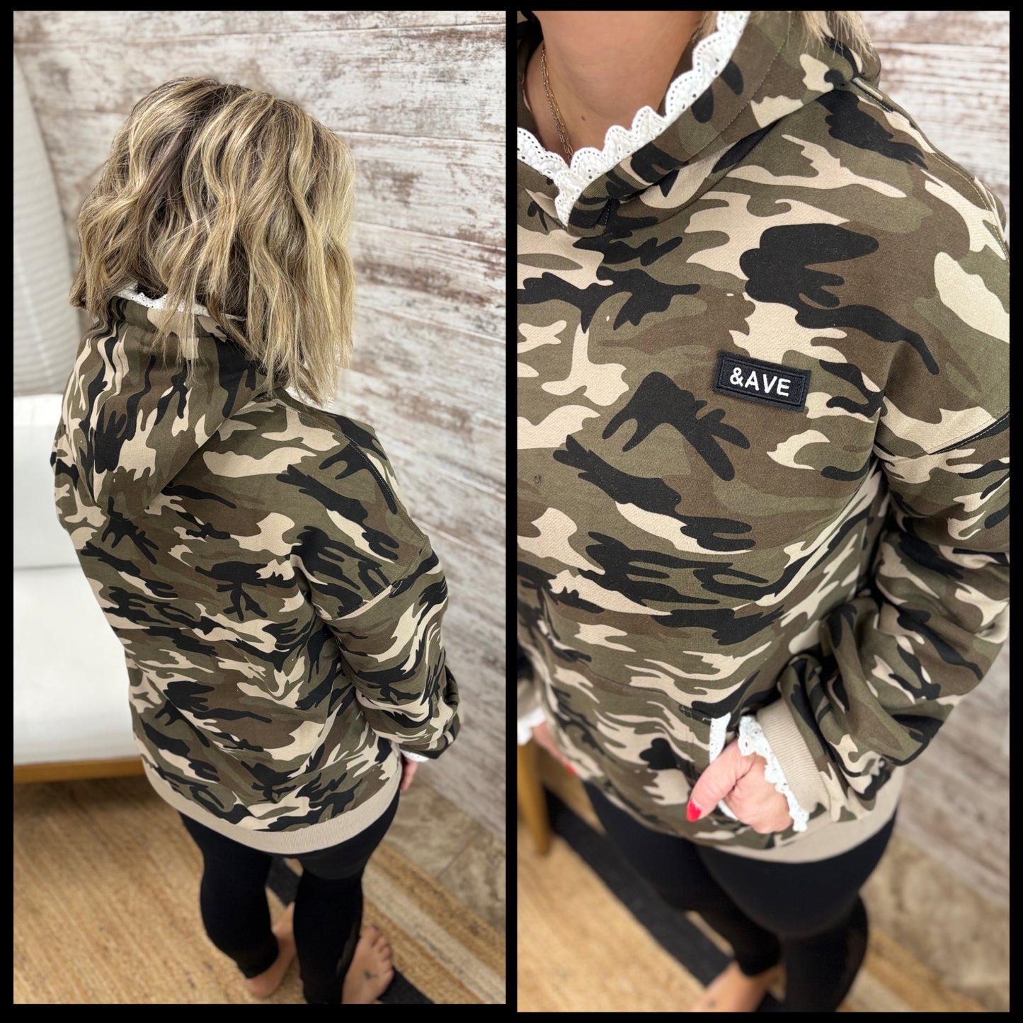 Ampersand Comfort Zone Camo Hoodie