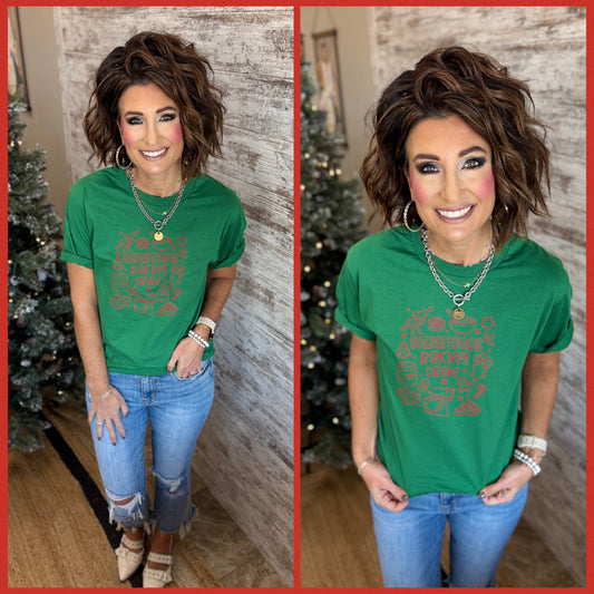 Baking Crew Port & Company Fan Favorite Graphite Tee Youth and Adult~ 2 Colors