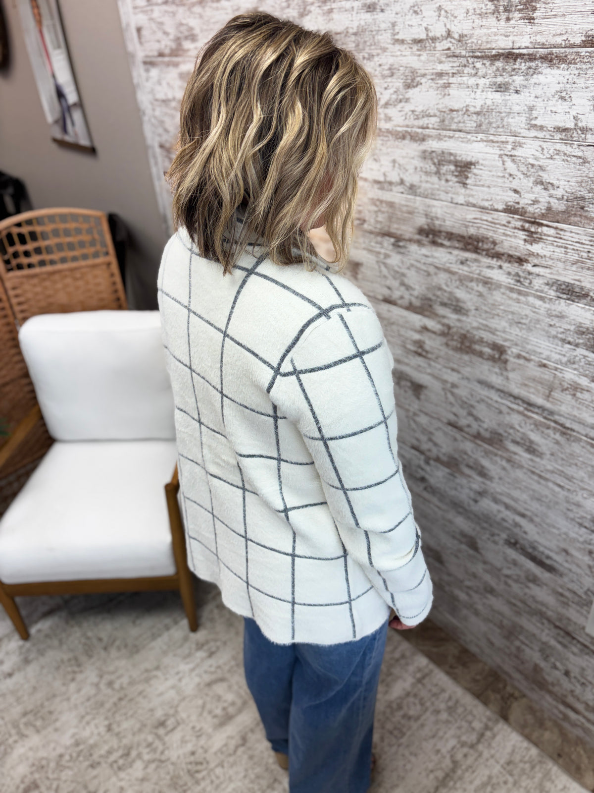 Vanilla Sweater Knit Shacket