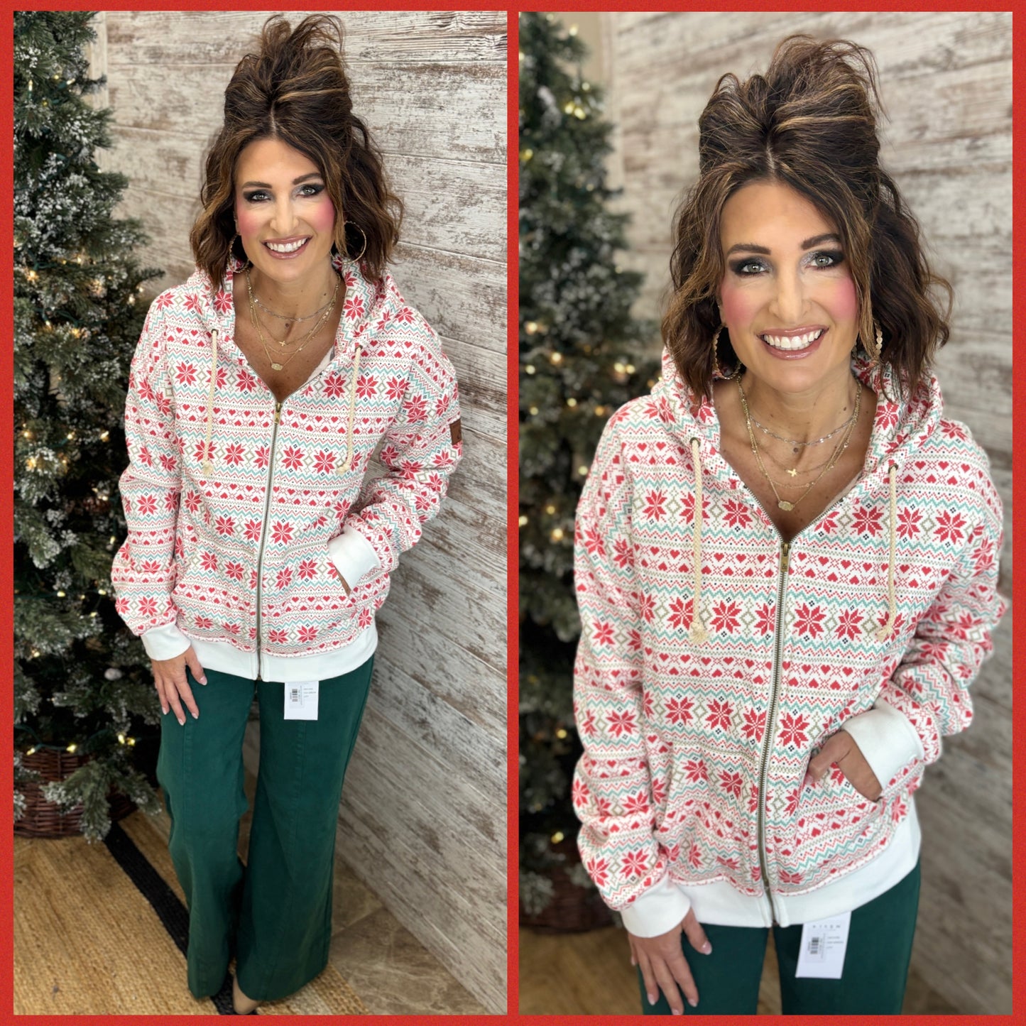 Ampersand Comfort Zone Full Zip Hoodie