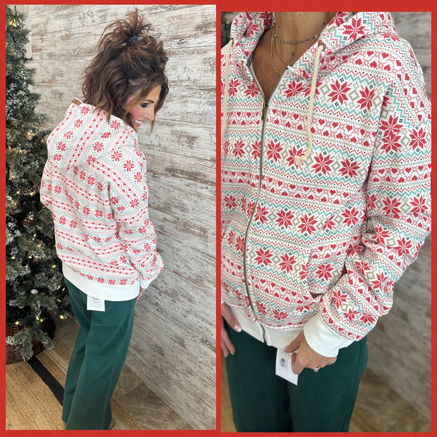 Ampersand Comfort Zone Full Zip Hoodie